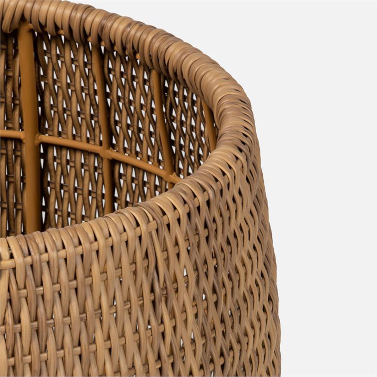 Made Goods Romero Faux Rattan Outdoor Side Table