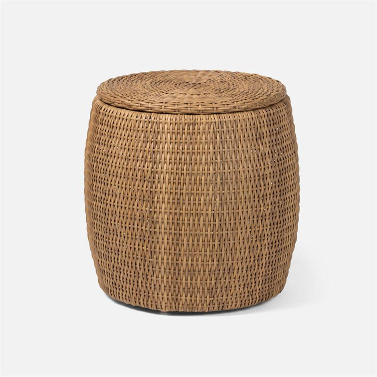 Made Goods Romero Faux Rattan Outdoor Side Table