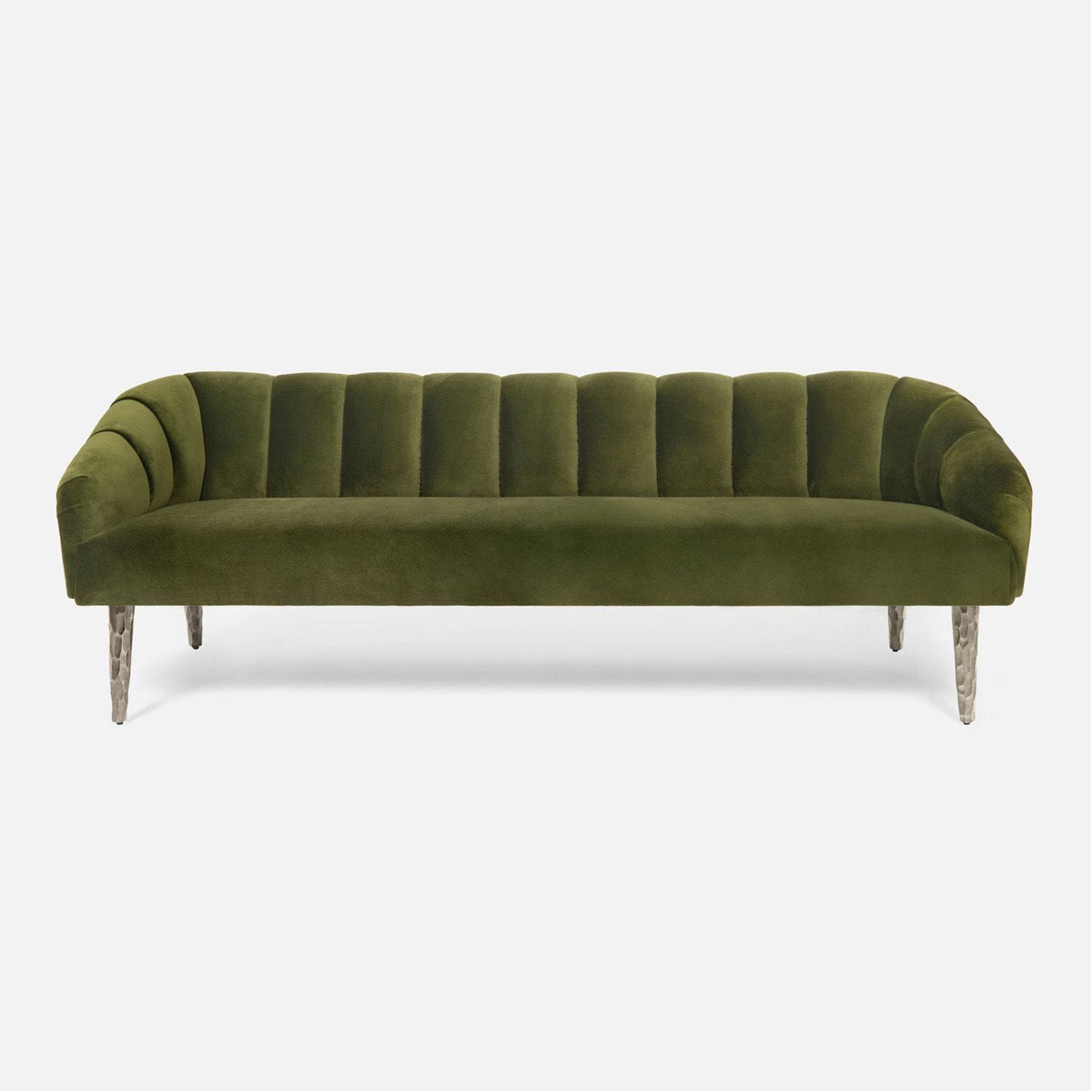 Made Goods Rooney Upholstered Shell Sofa in Alsek Fabric