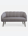 Made Goods Rooney Upholstered Shell 54-Inch Sofette in Aras Mohair