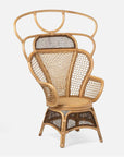 Made Goods Safiya Rattan Bamboo Lounge Chair