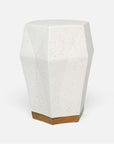 Made Goods Shelby Faceted Ceramic Outdoor Stool