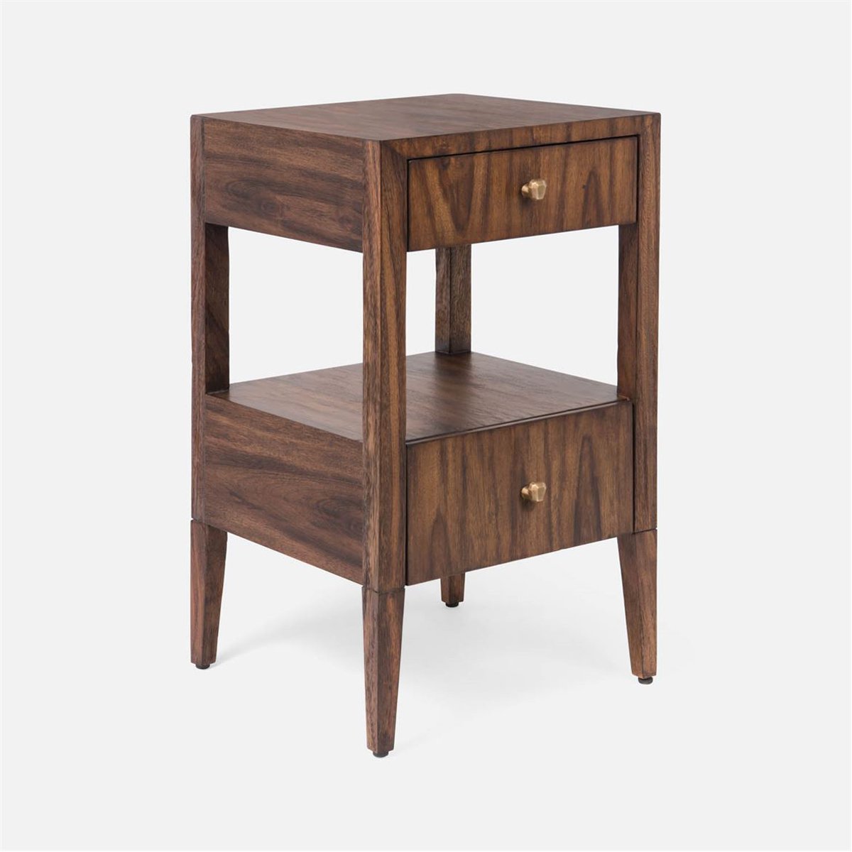 Made Goods Solaris Brazilian Wood Single Nightstand