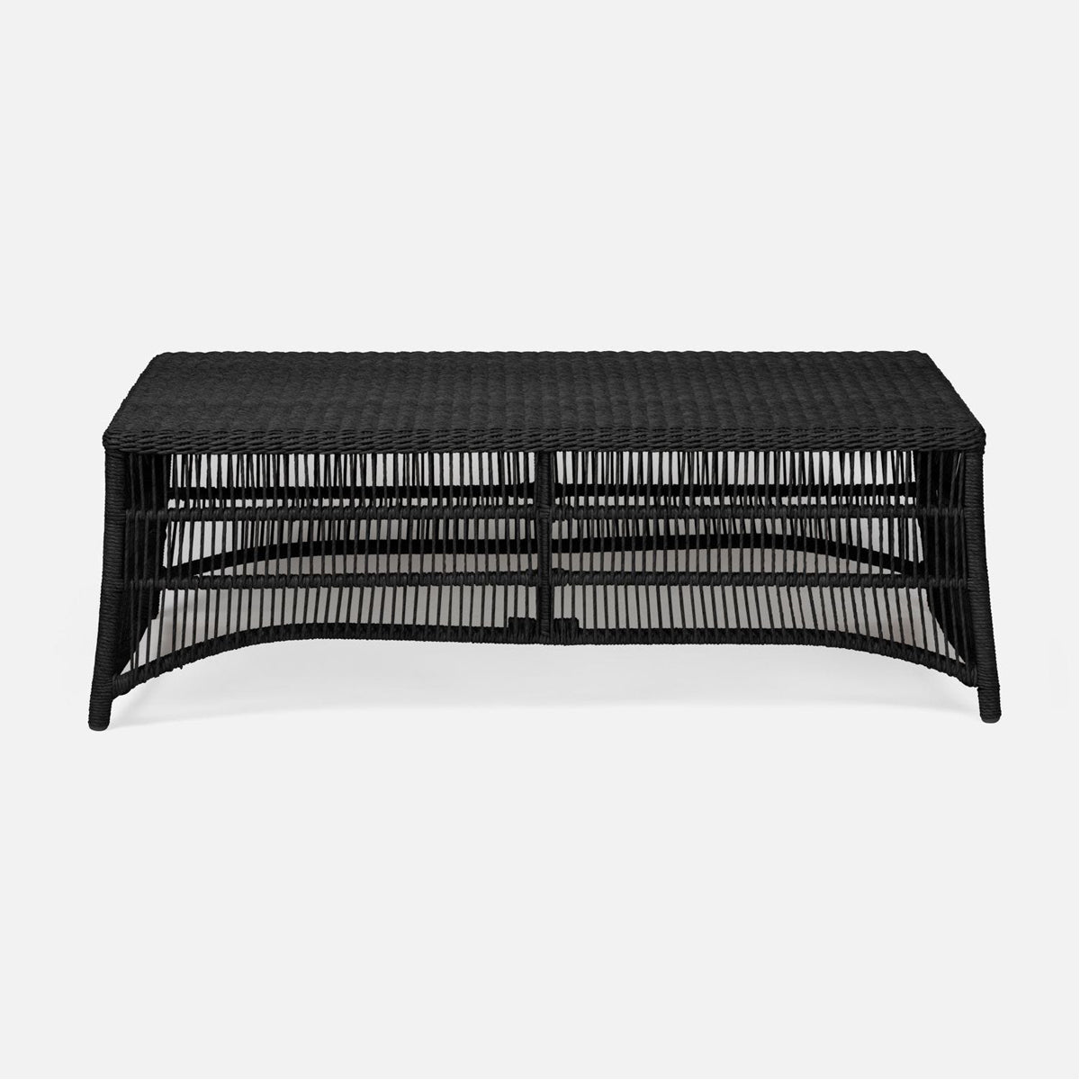 Made Goods Soma Twisted Faux Wicker Outdoor Coffee Table