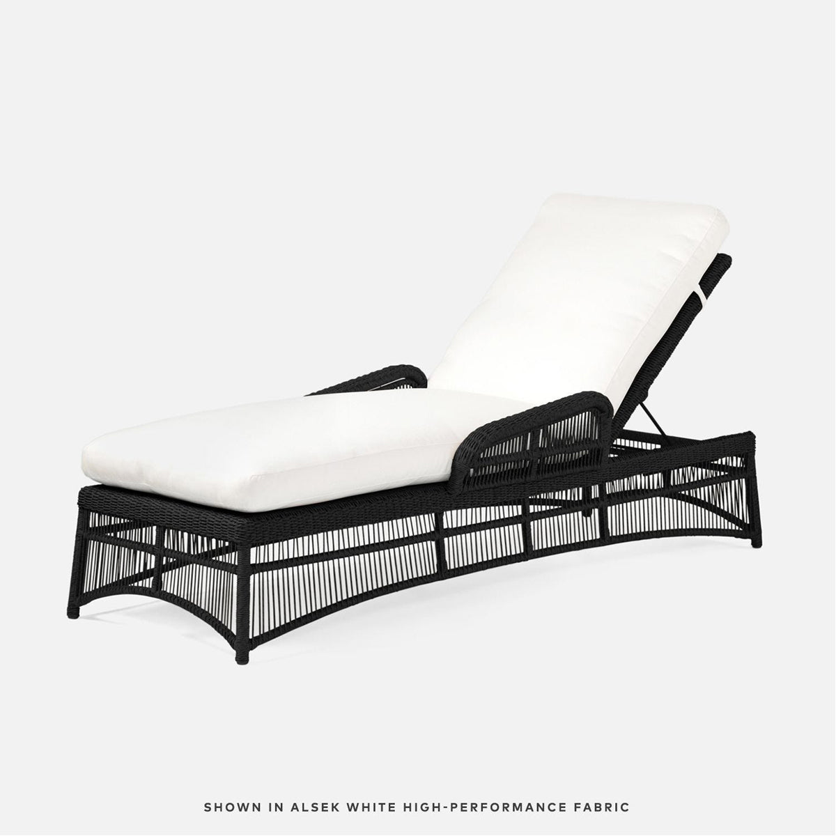 Made Goods Soma Outdoor Chaise Lounge in Havel Performance Velvet