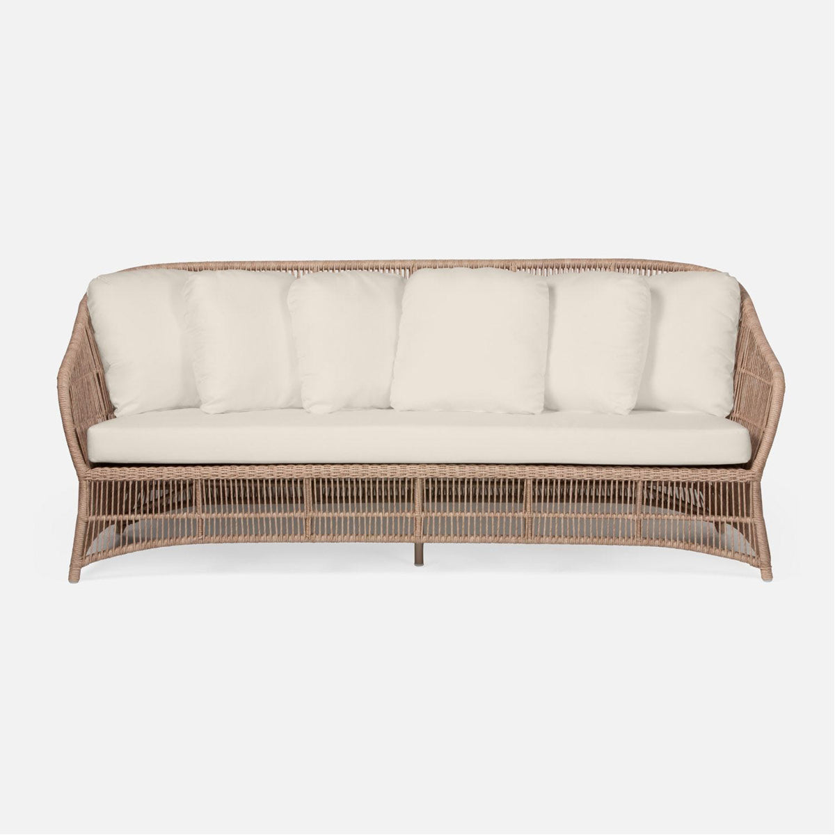 Made Goods Soma Outdoor Sofa in Havel Outdoor Performance Velvet