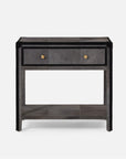 Made Goods Terrell Hair-On-Hide with Suede Trim Double Nightstand