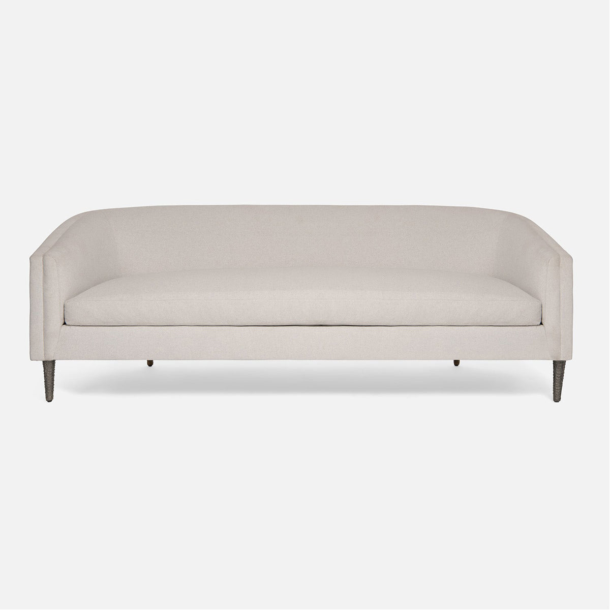 Made Goods Theron Upholstered Curved Back Sofa in Arno Fabric