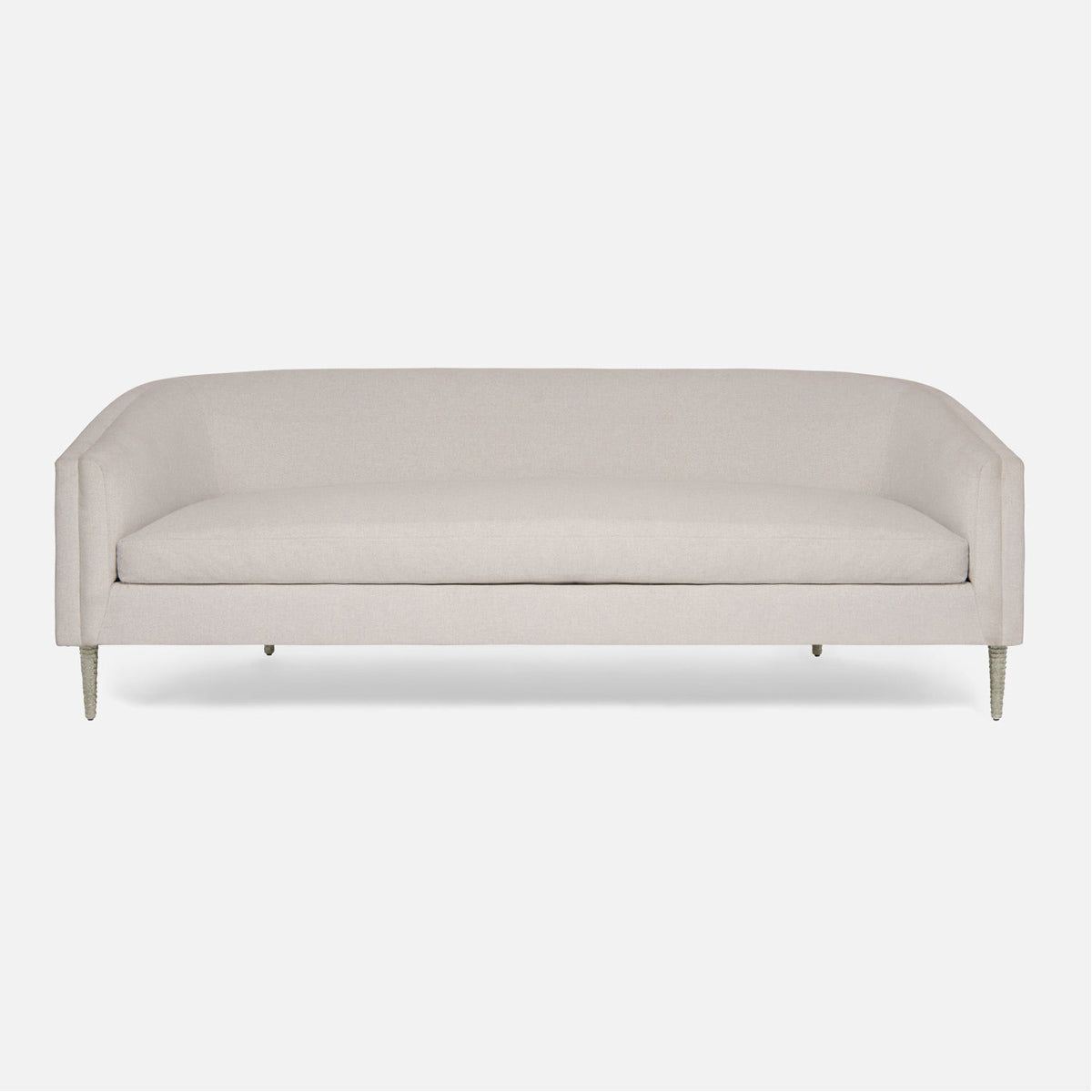 Made Goods Theron Upholstered Curved Back Sofa in Clyde Fabric