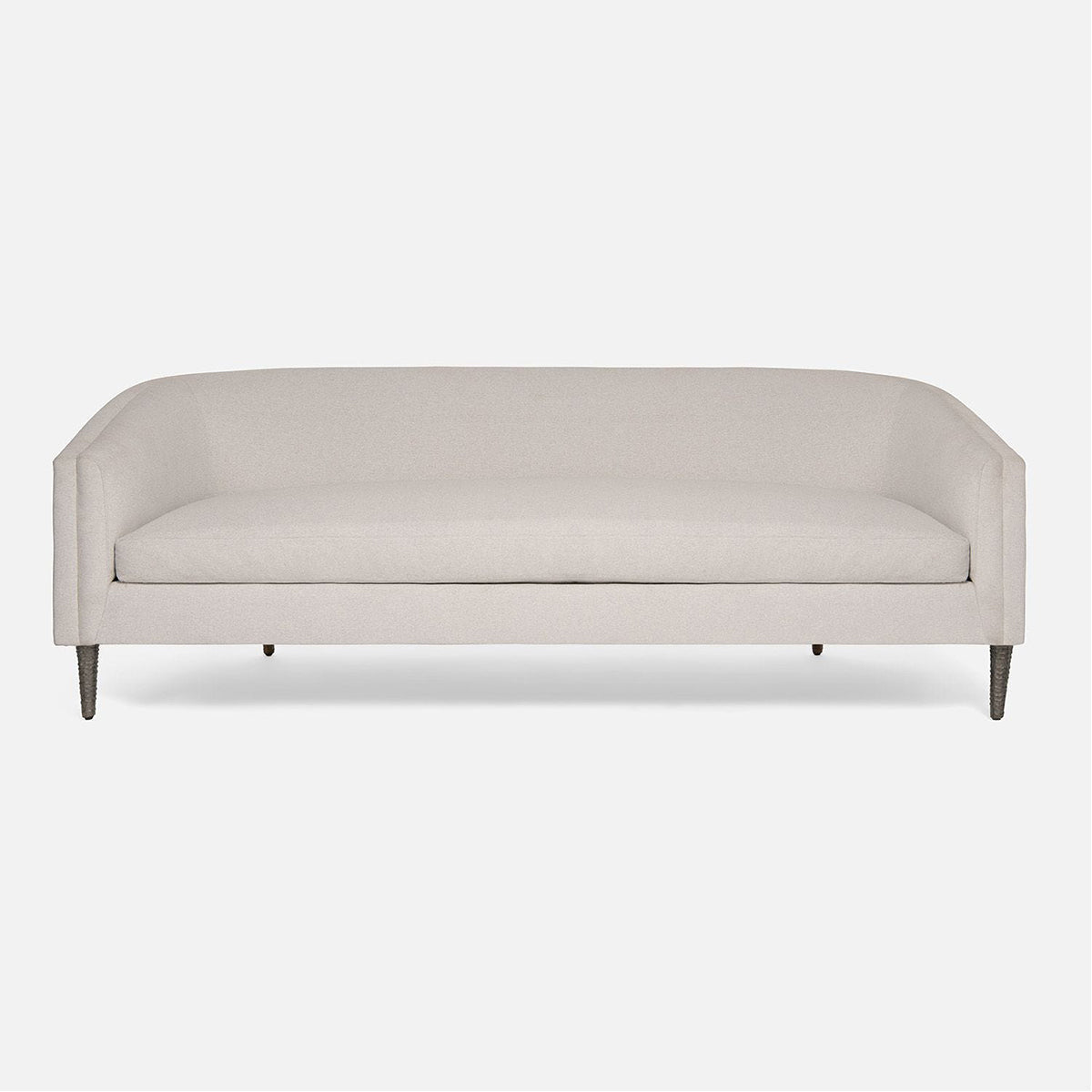 Made Goods Theron Upholstered Curved Back Sofa in Havel Velvet