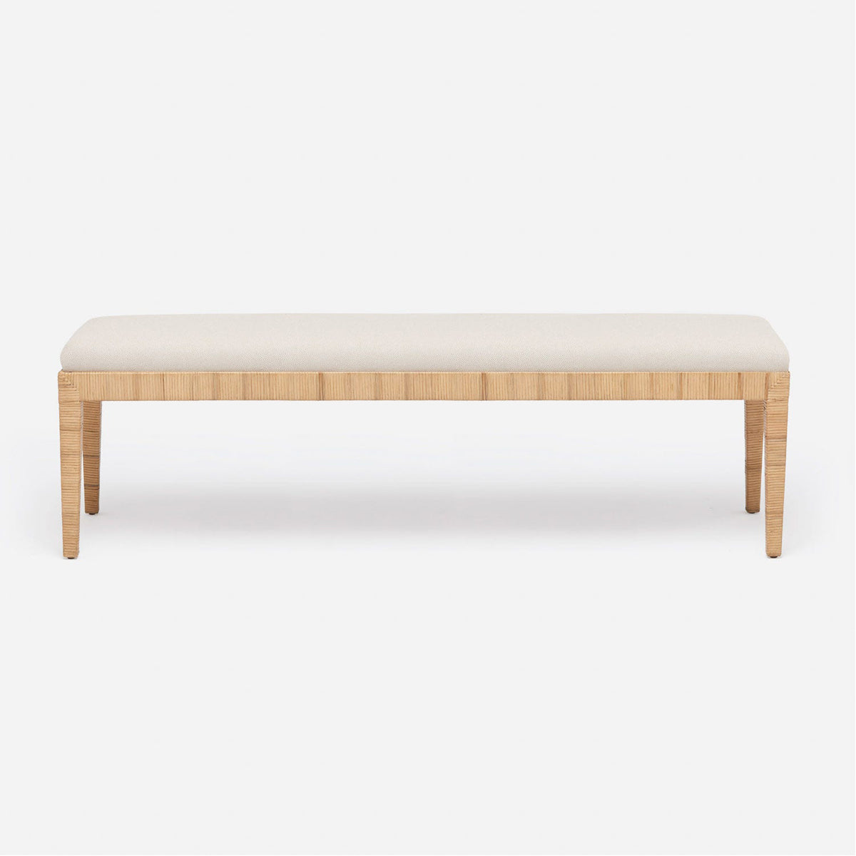 Made Goods Wren Triple Bench in Weser Fabric