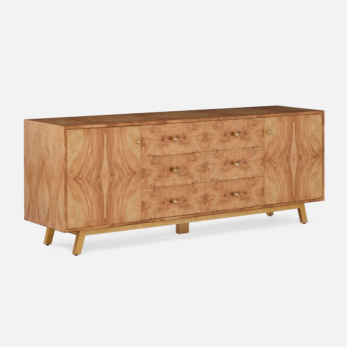 Made Goods Xander Burl Veneer 80-Inch Buffet