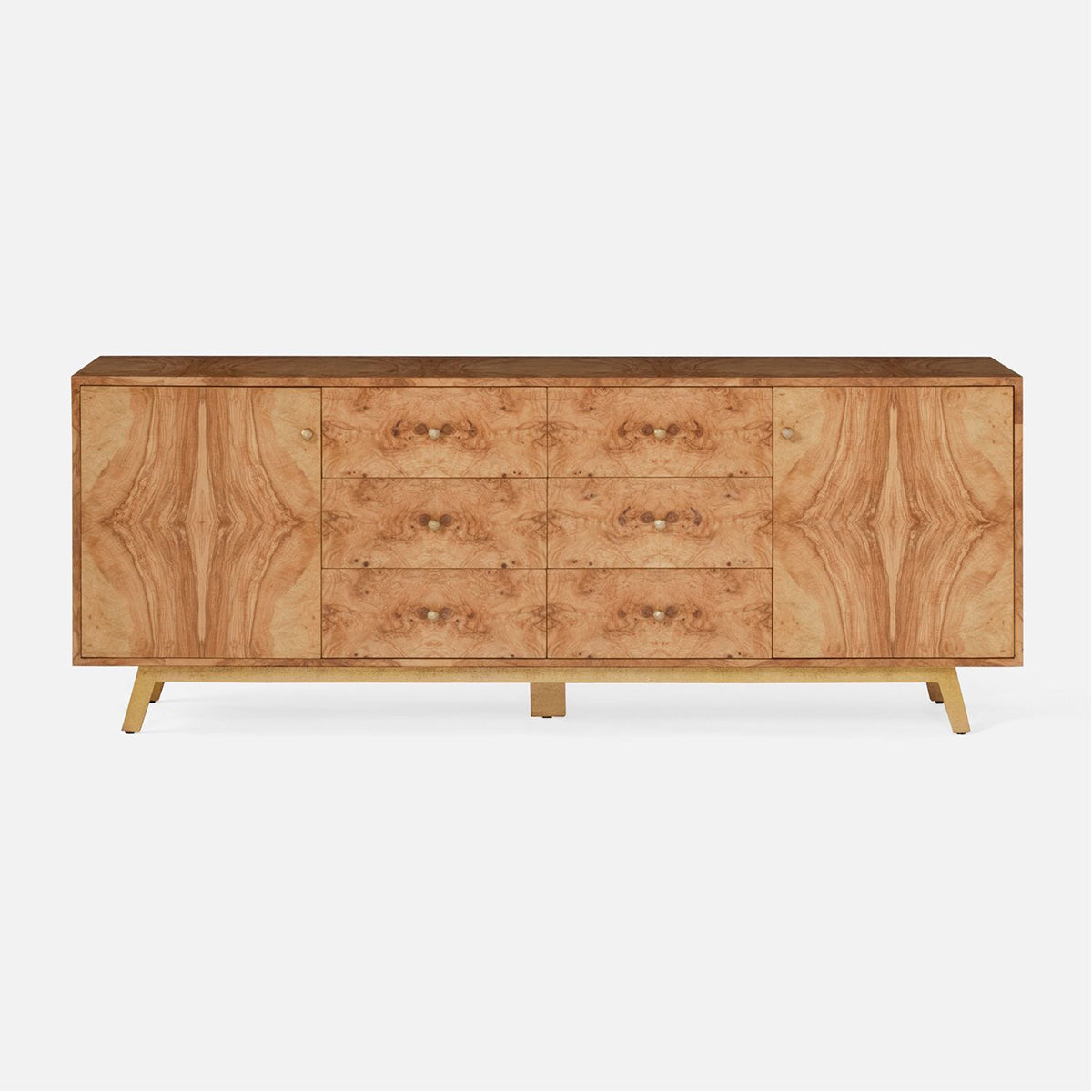 Made Goods Xander Burl Veneer 80-Inch Buffet