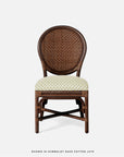 Made Goods Zondra Rattan Dining Chair in Lambro Boucle