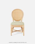 Made Goods Zondra Rattan Dining Chair in Lambro Boucle