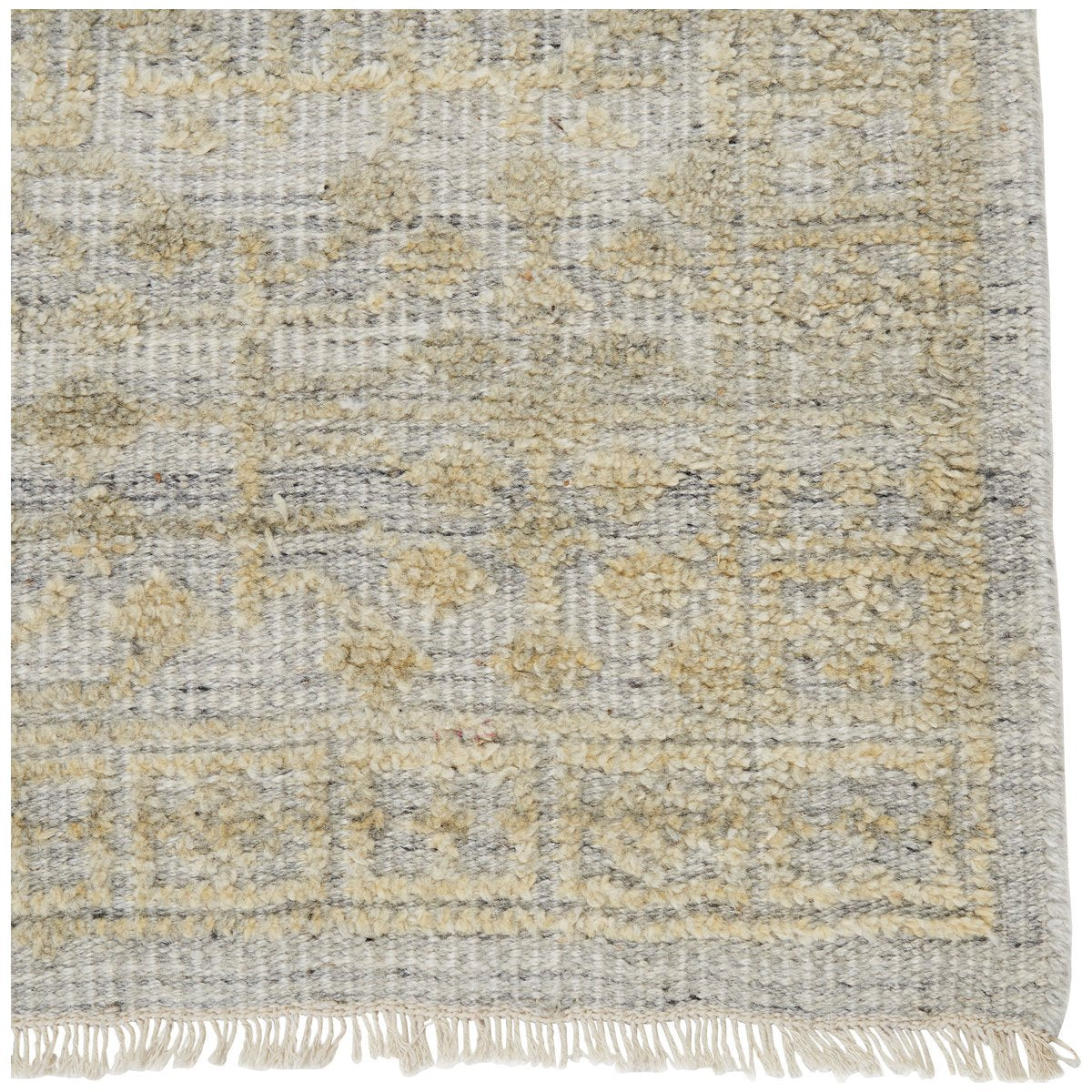 Jaipur Gaia Arinna Tribal Floral Beige Gray GAI04 Rug