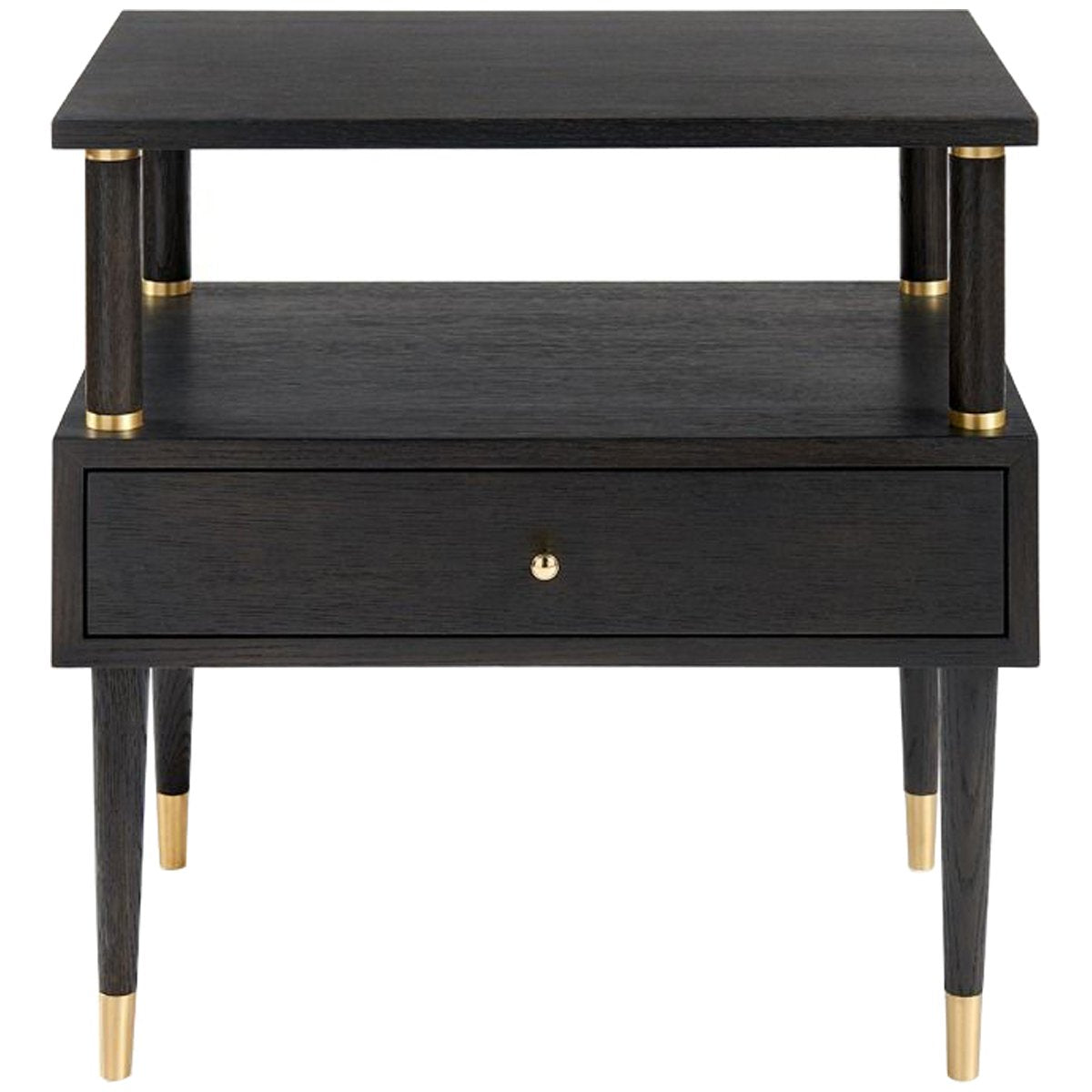 Villa &amp; House Gabriel 1-Drawer Side Table