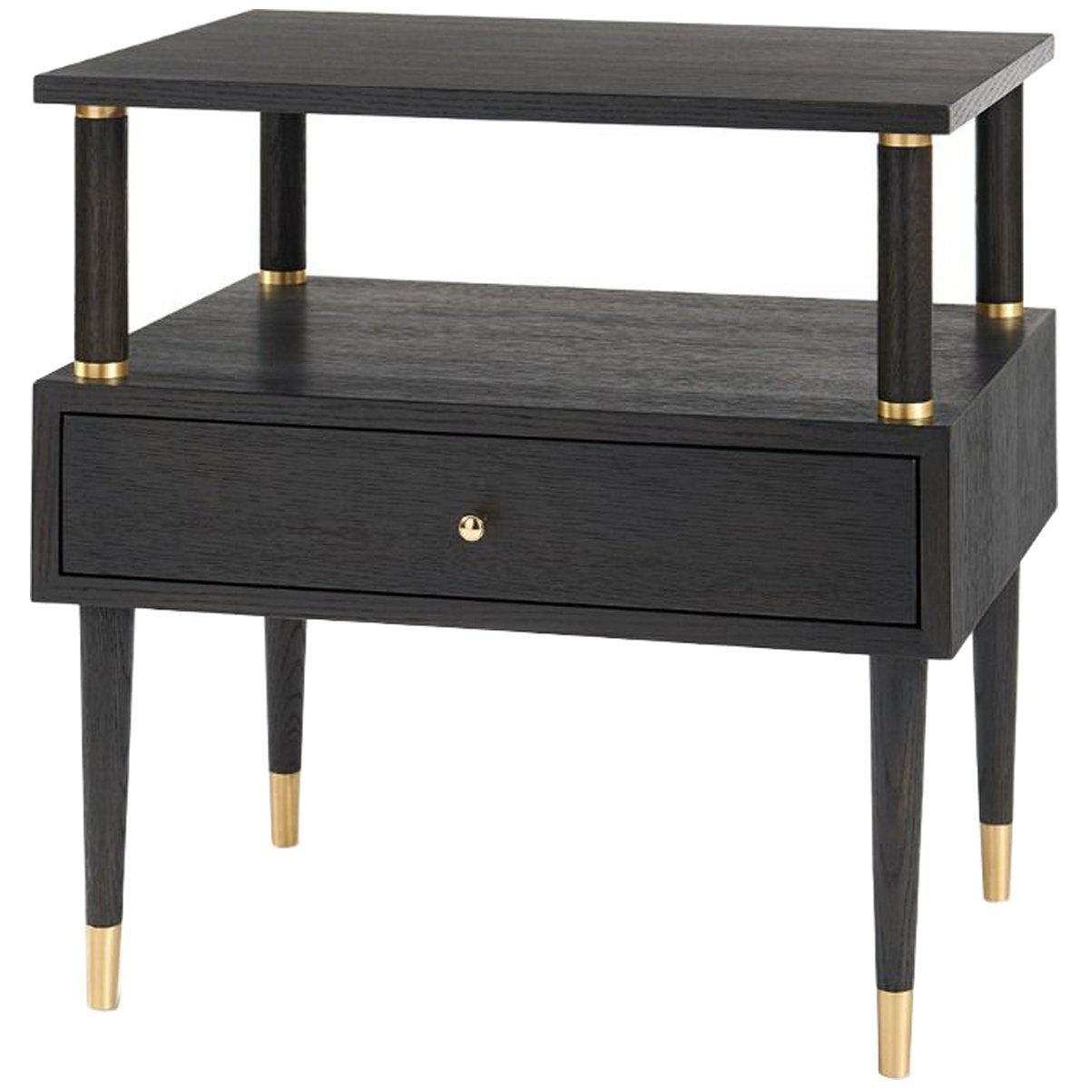 Villa &amp; House Gabriel 1-Drawer Side Table