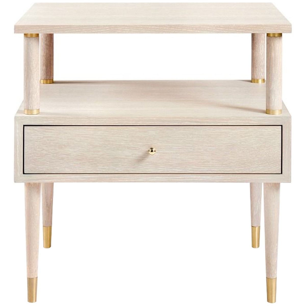 Villa &amp; House Gabriel 1-Drawer Side Table