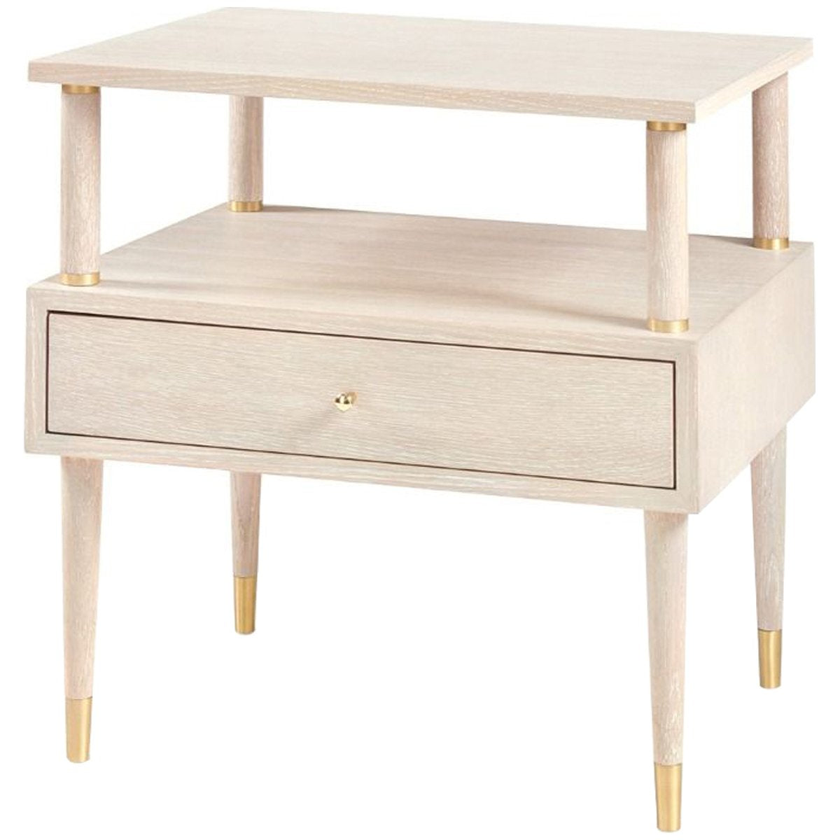 Villa &amp; House Gabriel 1-Drawer Side Table