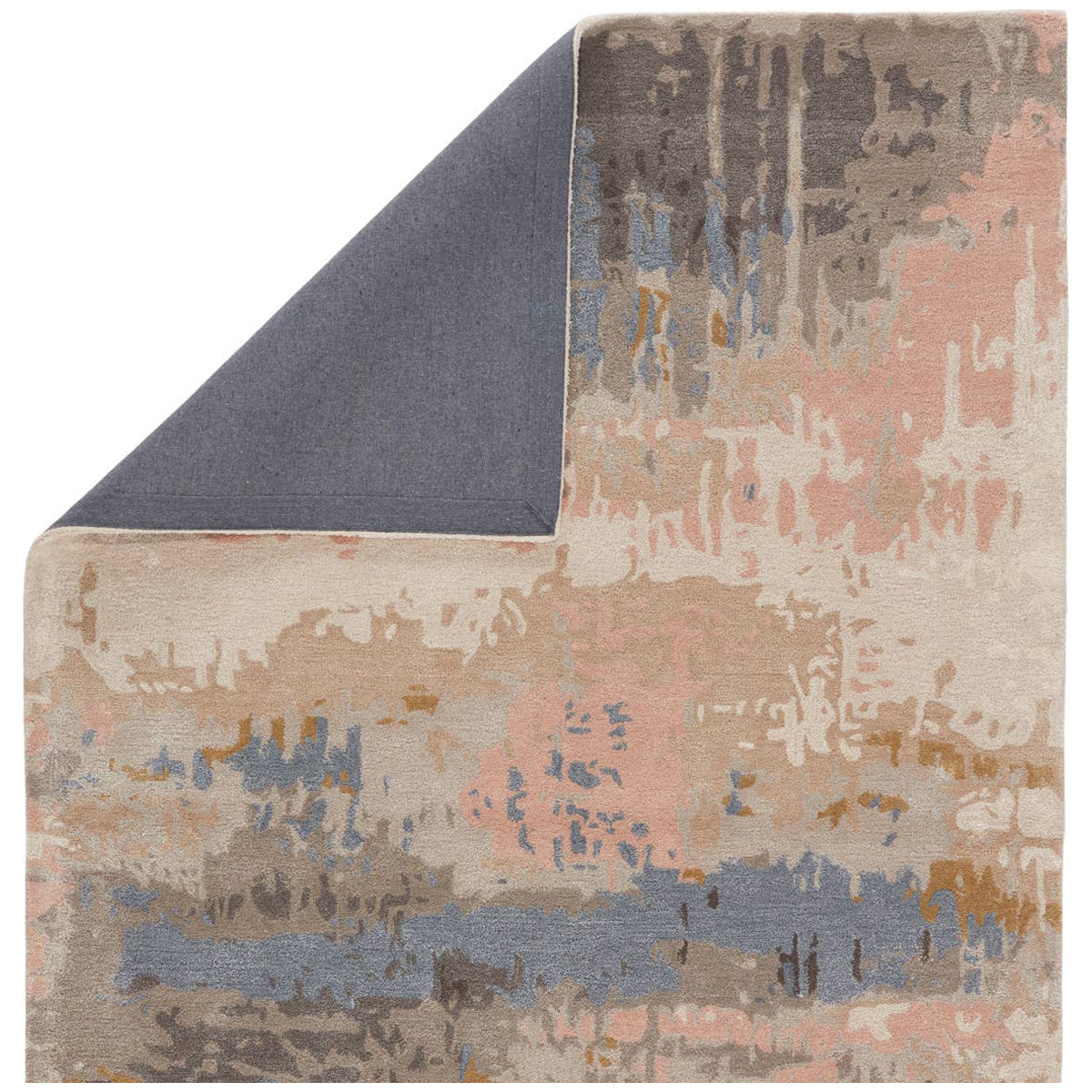 Jaipur Genesis Benna Abstract Blush Light Blue GES17 Area Rug