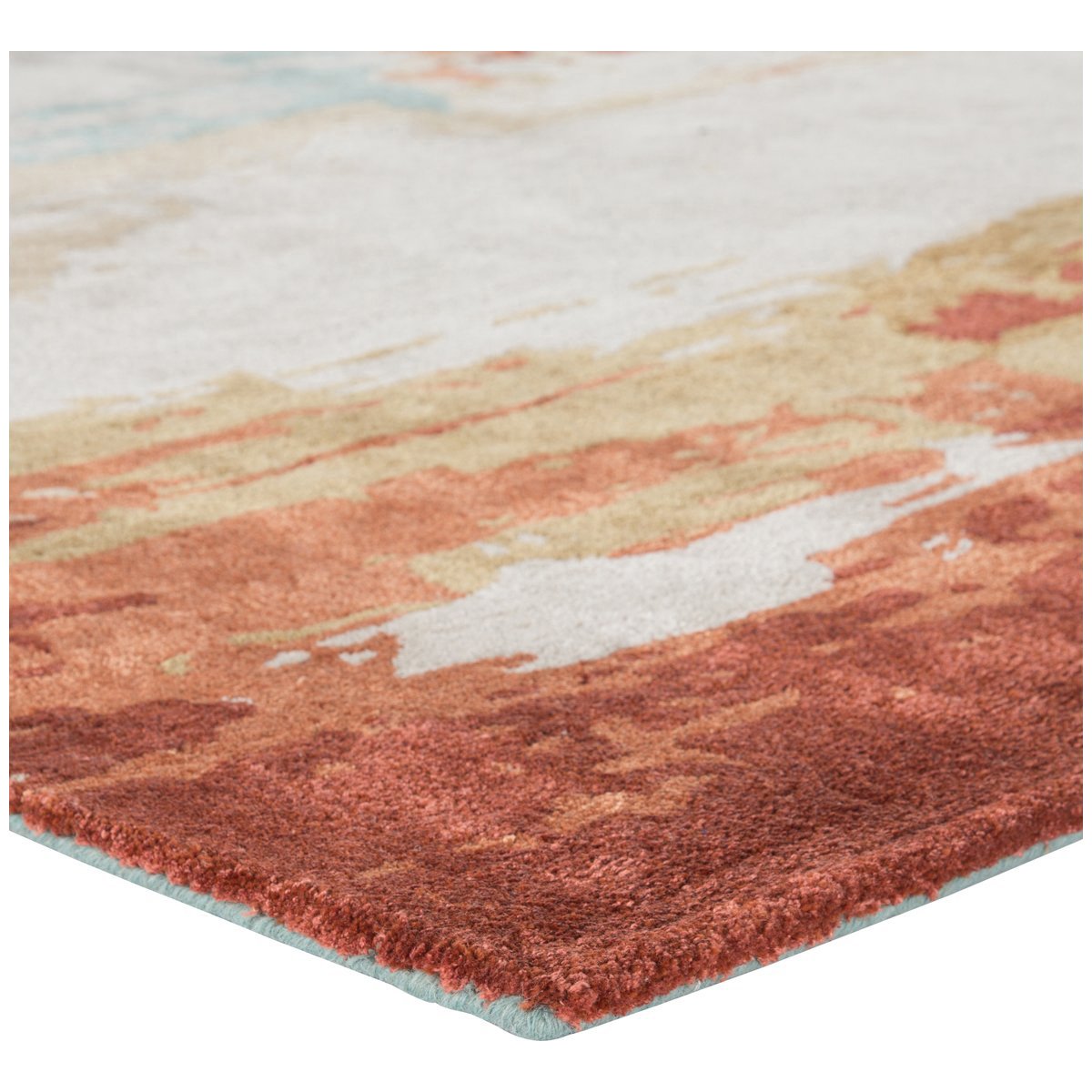 Jaipur Genesis Swisher Abstract Blue Red GES30 Rug