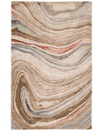 Jaipur Genesis Atha Abstract Brown Red GES31 Area Rug