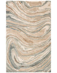 Jaipur Genesis Atha Abstract Tan Green GES33 Area Rug