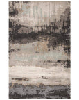 Jaipur Genesis Benna Abstract Black Gray GES34 Area Rug