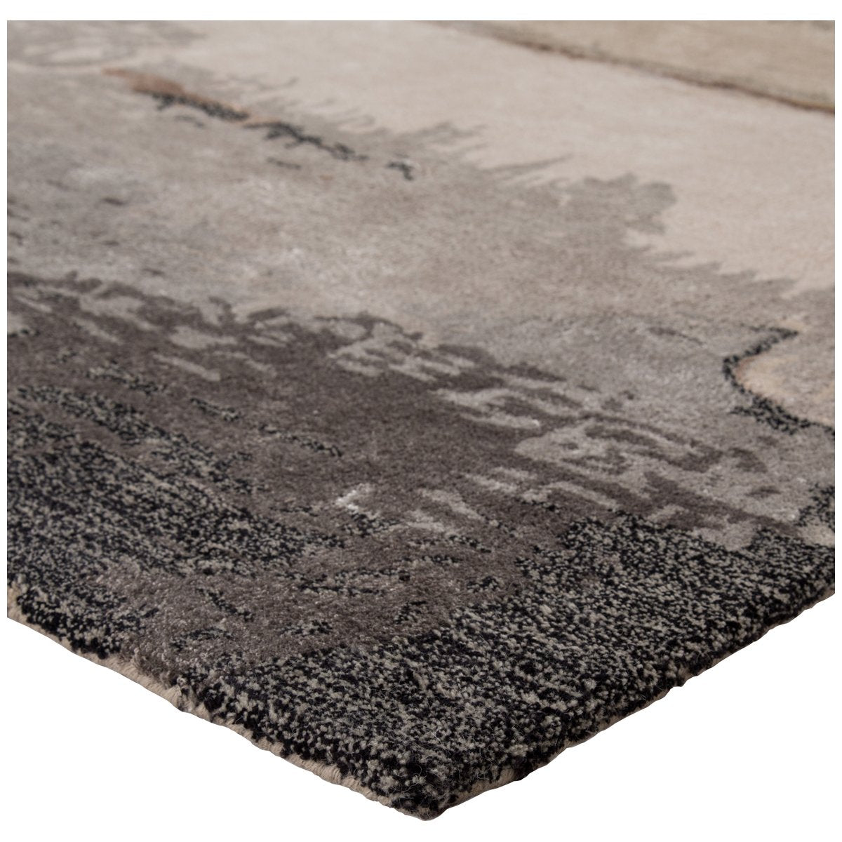 Jaipur Genesis Juna Abstract Black Taupe GES38 Rug