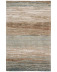 Jaipur Genesis Mondrian Abstract Tan Light Gray GES39 Rug