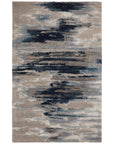 Jaipur Genesis Ryenn Abstract Dark Blue Gray GES40 Rug