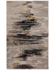 Jaipur Genesis Ryenn Abstract Gray Black GES47 Rug