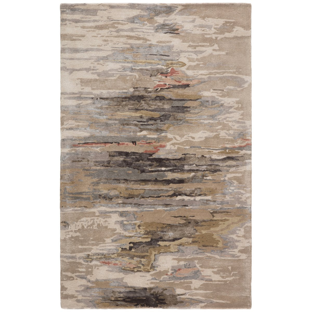 Jaipur Genesis Ryenn Abstract Taupe Blush GES48 Rug