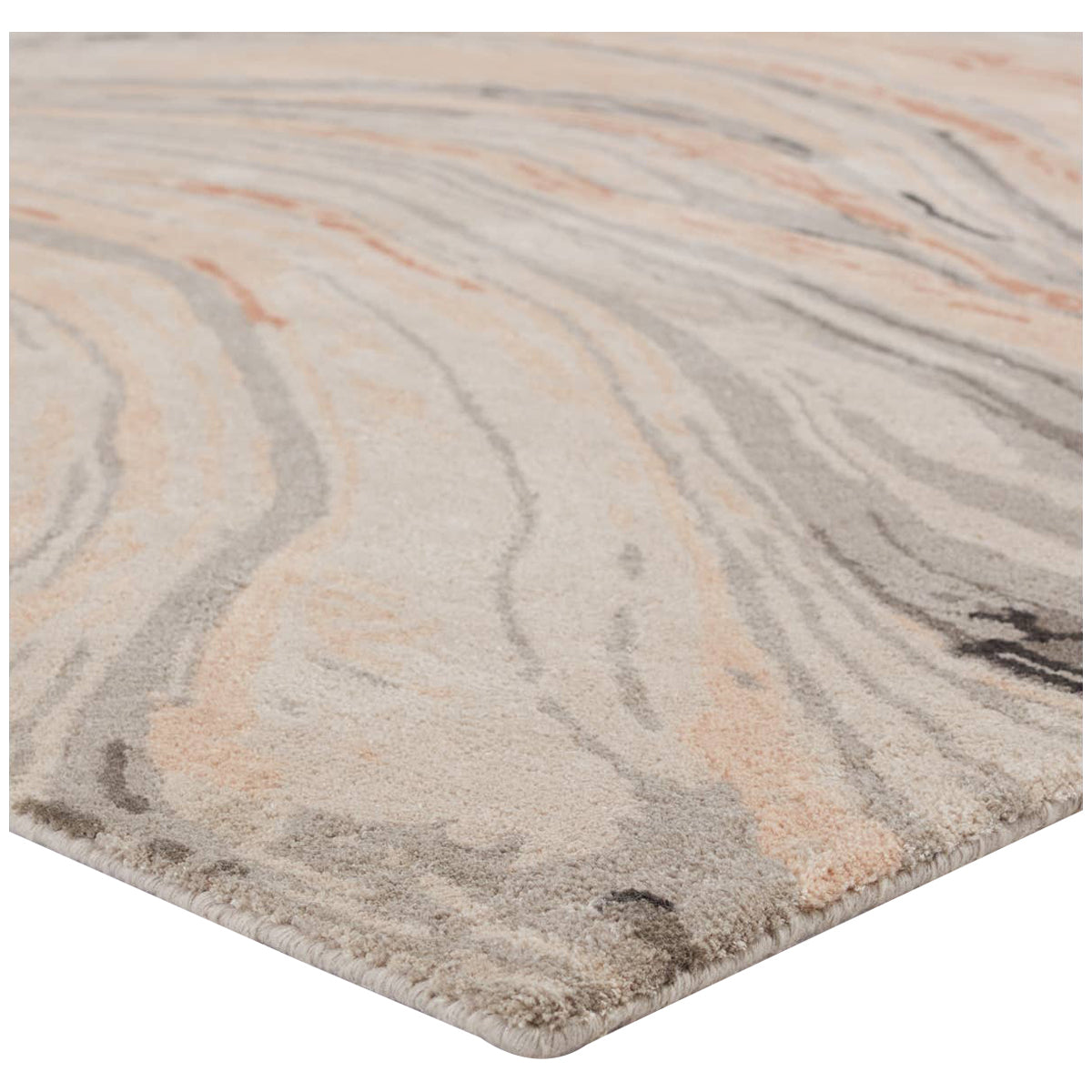 Jaipur Genesis Atha Abstract Light Blush Gray GES50 Area Rug