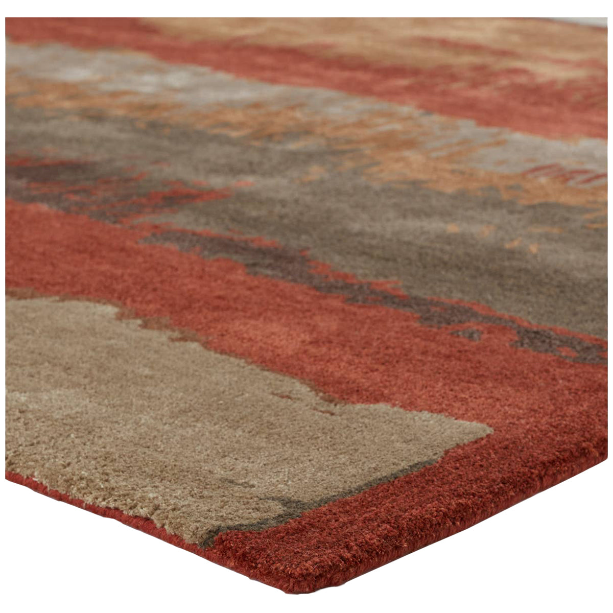 Jaipur Genesis Juna Abstract Red Brown GES52 Area Rug