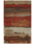 Jaipur Genesis Juna Abstract Red Brown GES52 Area Rug