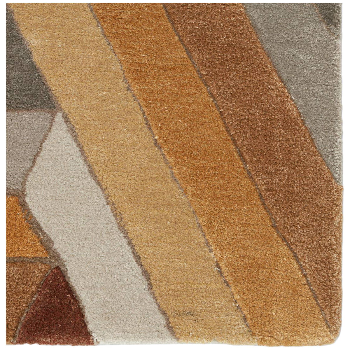 Jaipur Genesis Cairns Geometric Multicolor Gray GES57 Area Rug