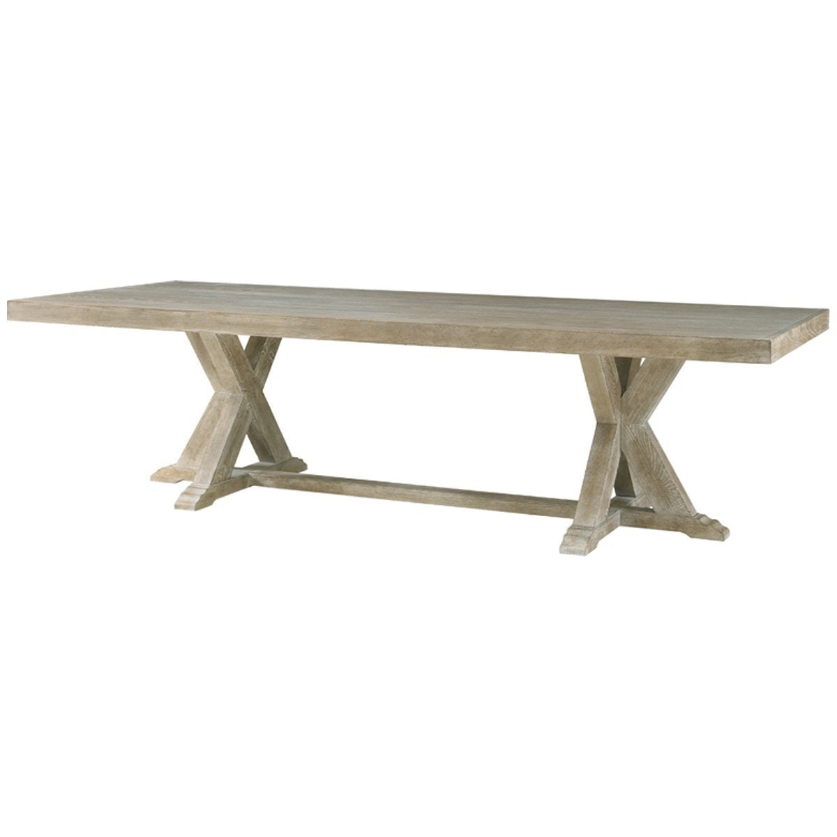 Hickory White Urban Loft Rectangular Dining Table