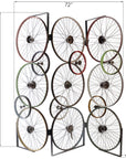 Phillips Collection Assorted Bicycle Wheel Screen