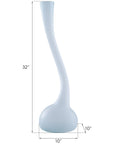 Phillips Collection Frosted Corkscrew Vase