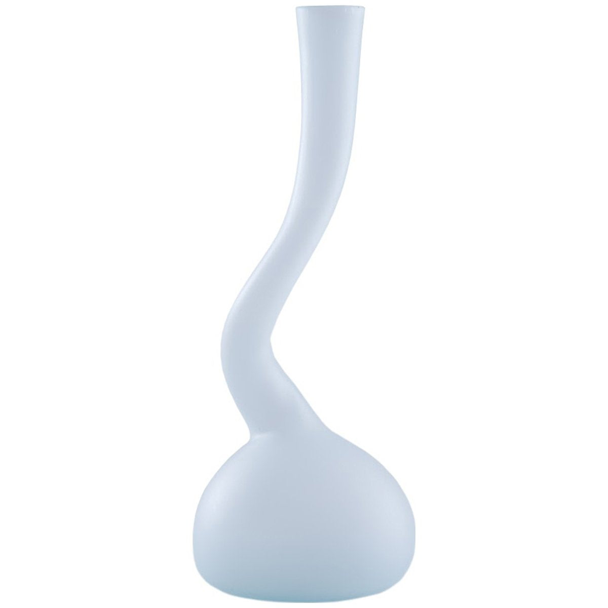 Phillips Collection Frosted Corkscrew Vase