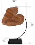 Phillips Collection Circular Carved Leaf Sculpture