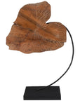 Phillips Collection Circular Carved Leaf Sculpture