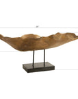 Phillips Collection Carved Leaf Sculpture on Stand