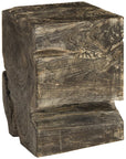 Phillips Collection Black Wash Stool