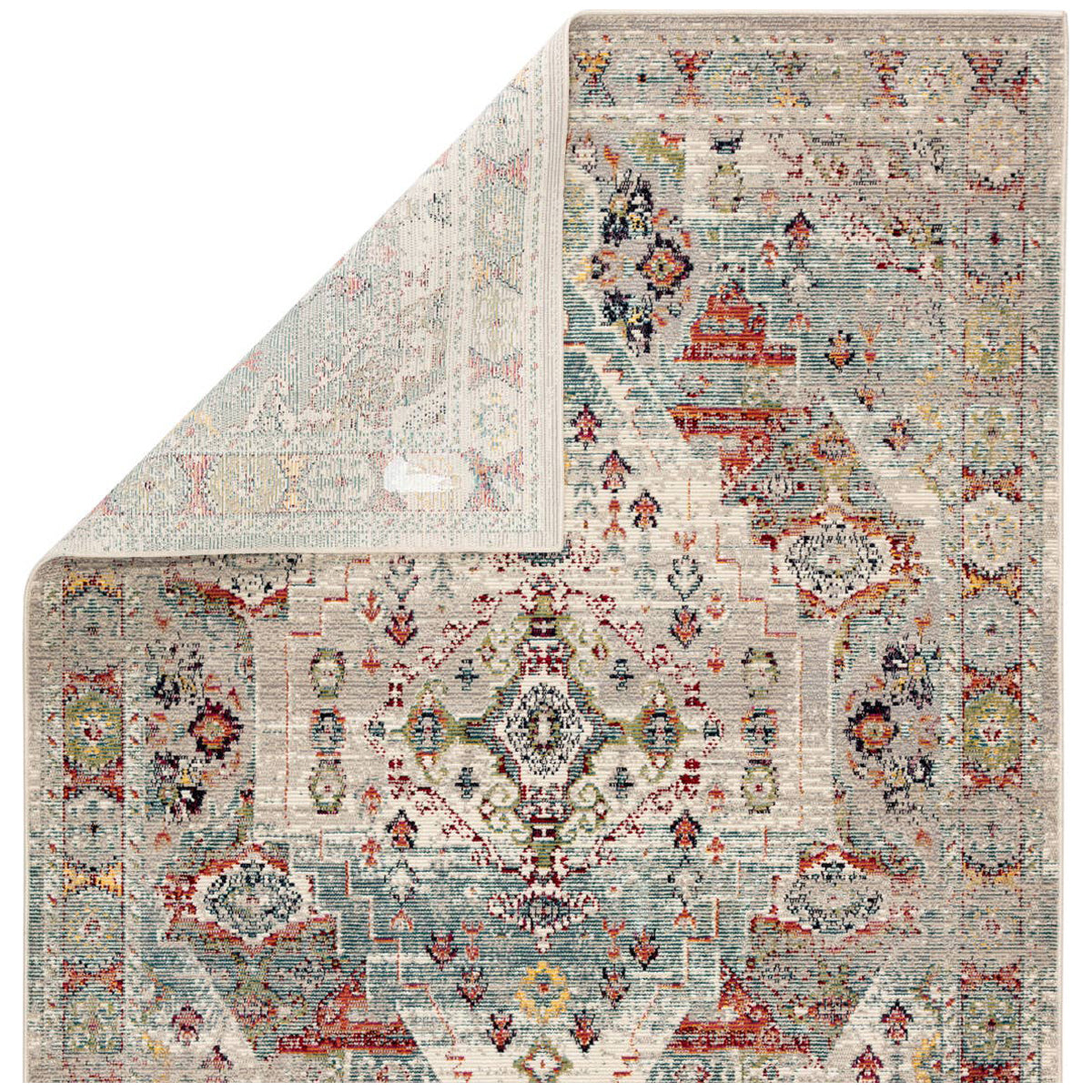 Jaipur Indie Farra Medallion Multicolor Green IDE07 Rug