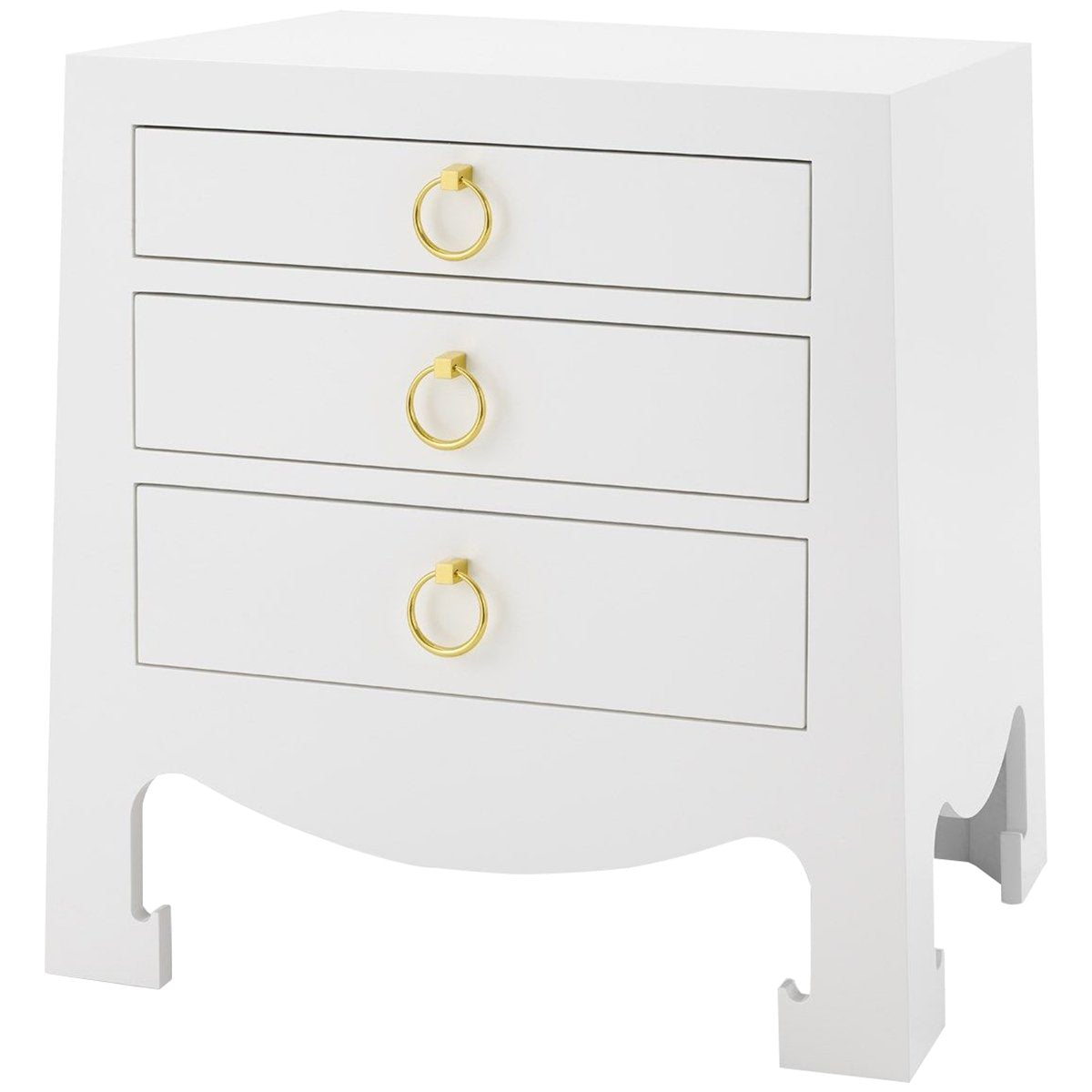 Villa &amp; House Jacqui 3-Drawer Side Table