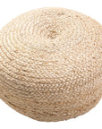 Jaipur Saba Sangam SAA01 Natural Handmade Jute Pouf