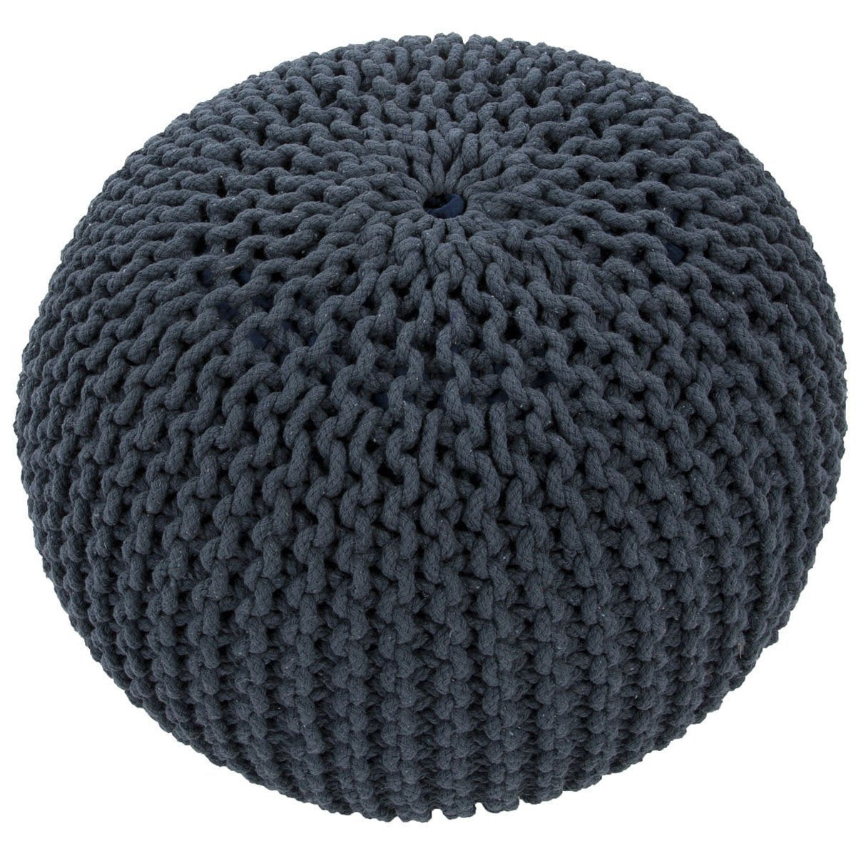 Jaipur Blue Cotton STP06 Pouf